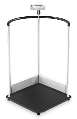 seca 644 - EMR-validated handrail scale with generous platform #0