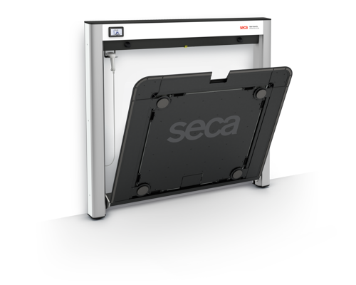 seca XLine Fold - Wall-mounted fold-up wheelchair scale #2