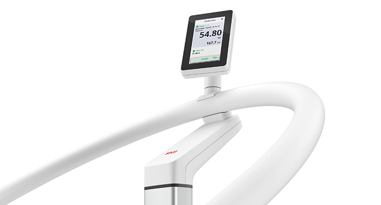 seca Scale-up Hold - EMR-validated handrail scale with ID-Display™ and optional height measurement #5
