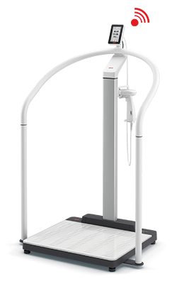 seca Scale-up Line - EMR-validated handrail scale with ID-Display and optional height measurement #0