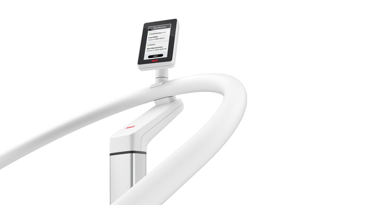seca Scale-up Line - EMR-validated handrail scale with ID-Display and optional height measurement #1