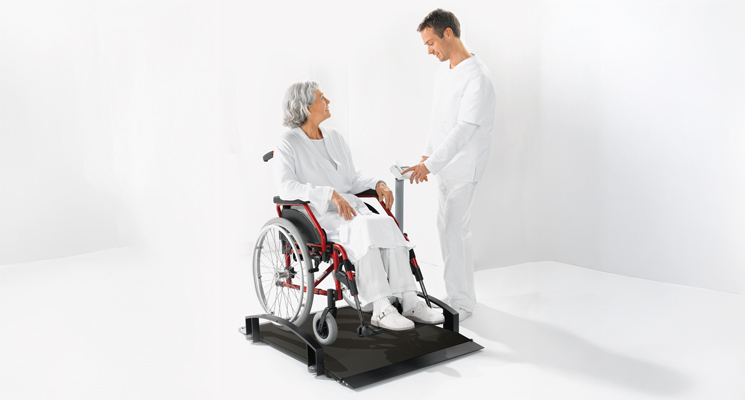seca 664 - EMR-validated wheelchair scale #2
