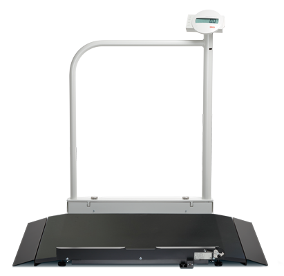 seca 676 r - Wheelchair scale with handrail and RS-232 interface #0