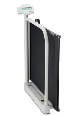 seca 676 r - Wheelchair scale with handrail and RS-232 interface #1