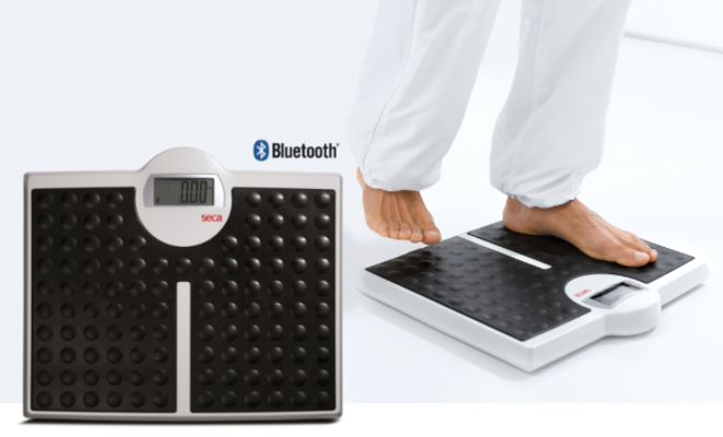 seca 813 bt - Flat scale with Bluetooth® interface and high capacity #1